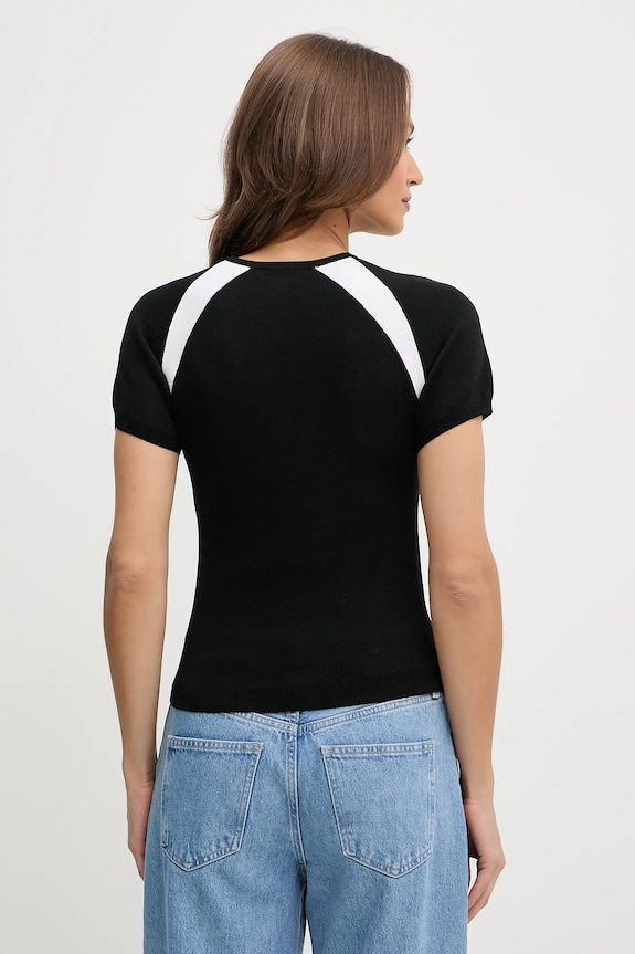 Πουλόβερ Calvin Klein Jeans LV047C307G μαύρο AW25