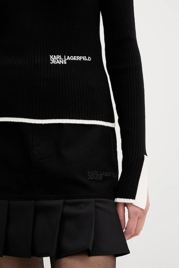 Светр Karl Lagerfeld Jeans A3W18006 чорний