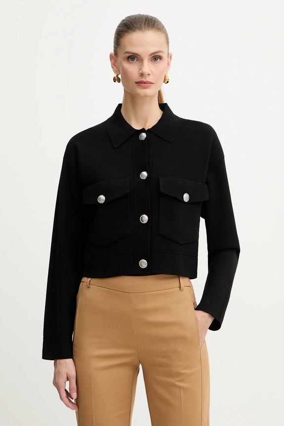 BOSS Orange cardigan C_Furigo uni negru 50543970
