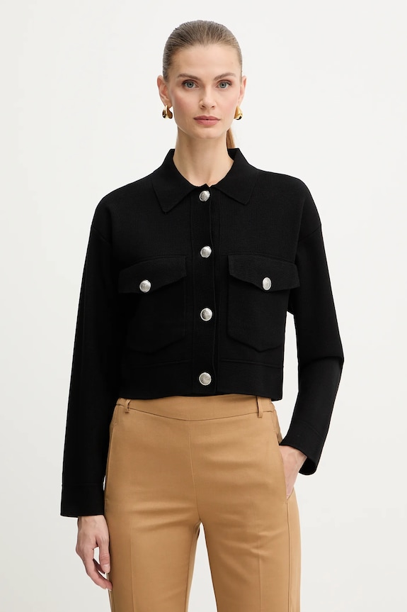 BOSS Orange cardigan C_Furigo uni negru 50543970