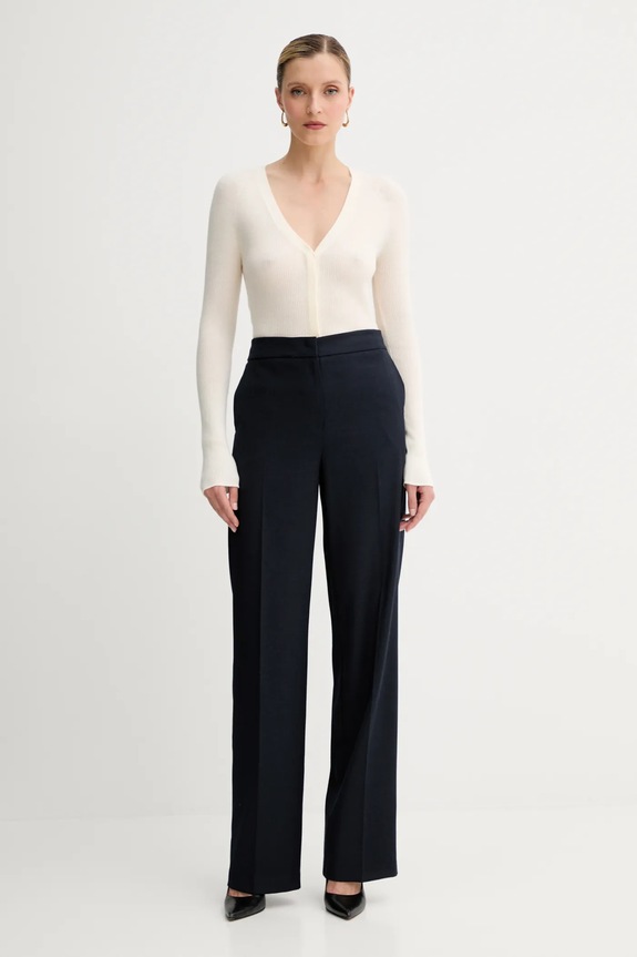 Vlnený kardigán BOSS Friva 50544904 béžová AW25