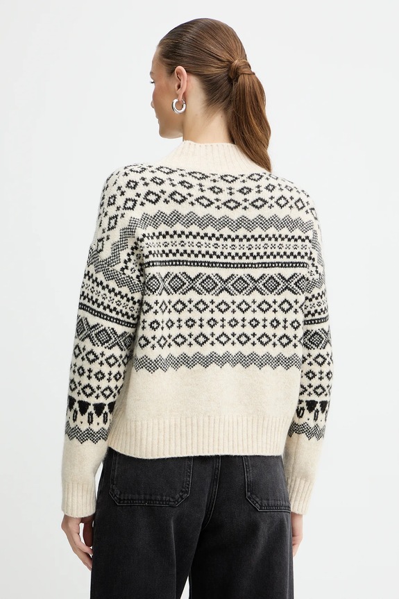 Odjeća Pulover s dodatkom vune Weekend Max Mara BRIOSO 2525366053600 bež