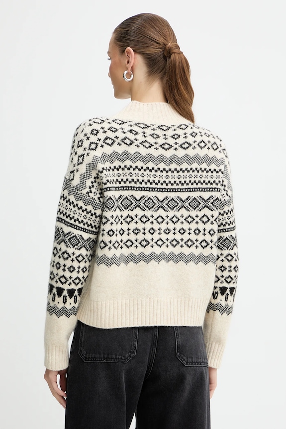 Odjeća Pulover s dodatkom vune Weekend Max Mara BRIOSO 2525366053600 bež