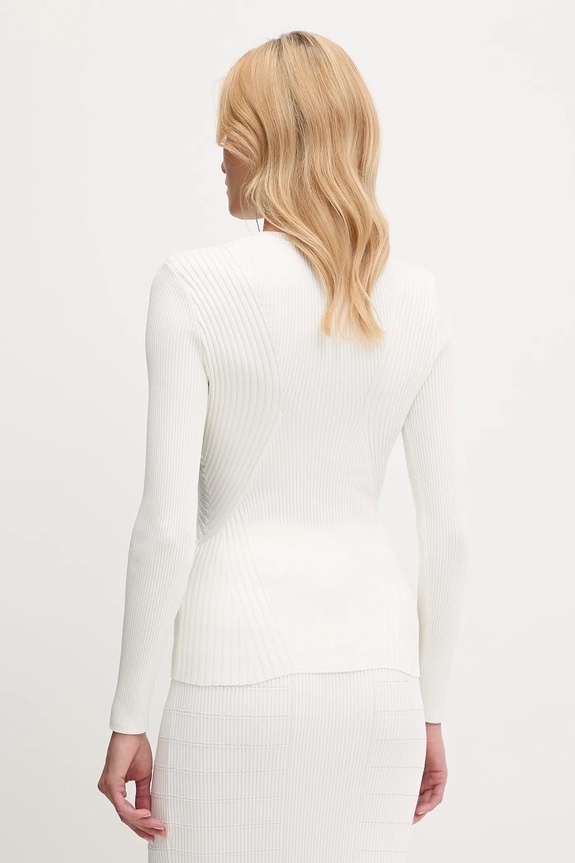 Odzież Guess sweter HANNA W5YR08.Z0040 biały