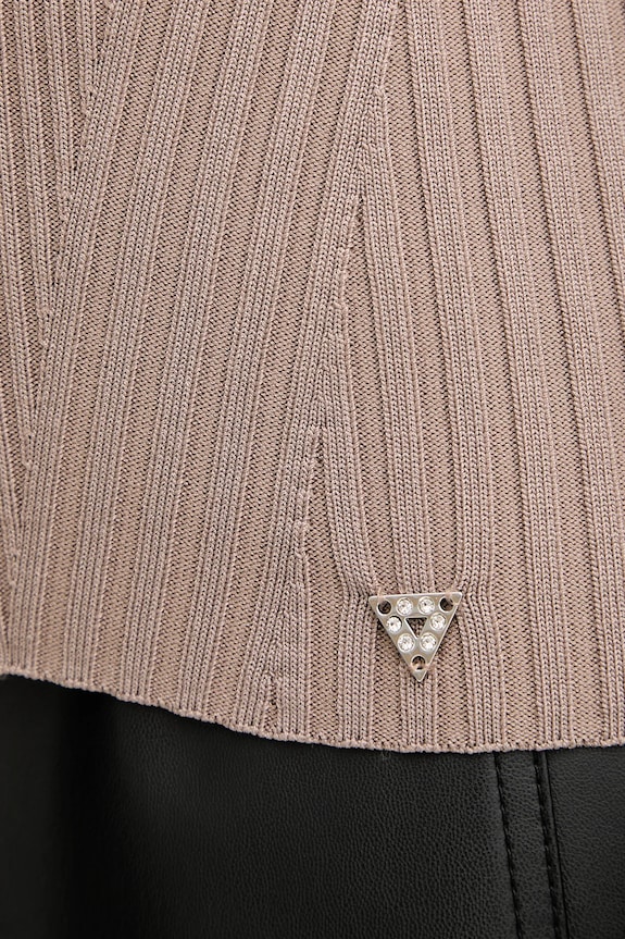 Guess sweter HANNA W5YR08.Z0040 beżowy