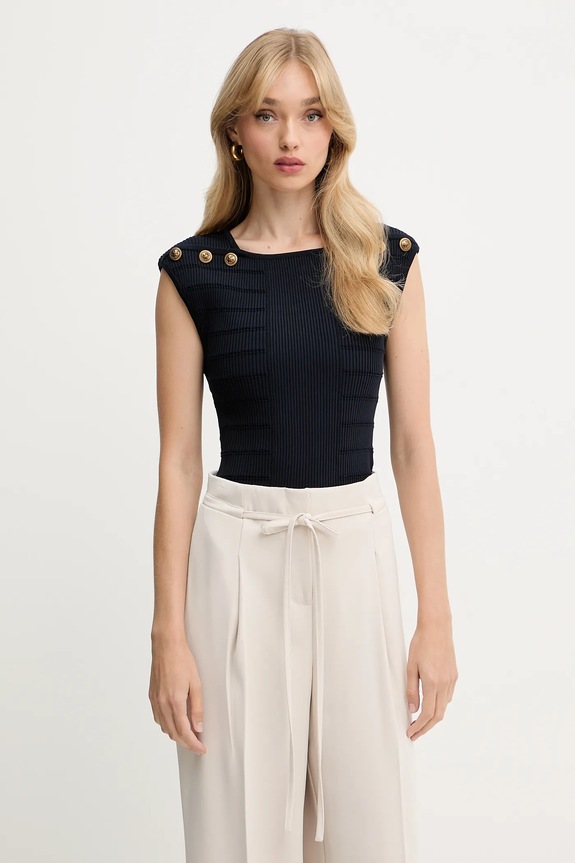 Top Guess EVANGELINE slim σκούρο μπλε W5YR12.Z0130