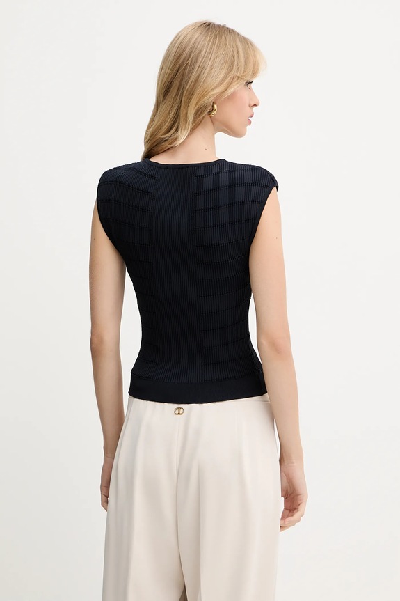 Ρούχα Top Guess EVANGELINE W5YR12.Z0130 σκούρο μπλε