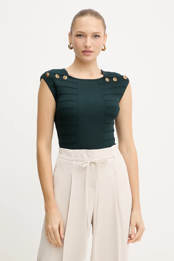 Top Guess EVANGELINE slim πράσινο W5YR12.Z0130