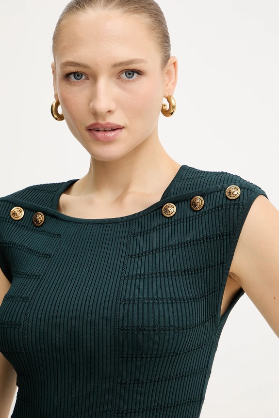 Ρούχα Top Guess EVANGELINE W5YR12.Z0130 πράσινο