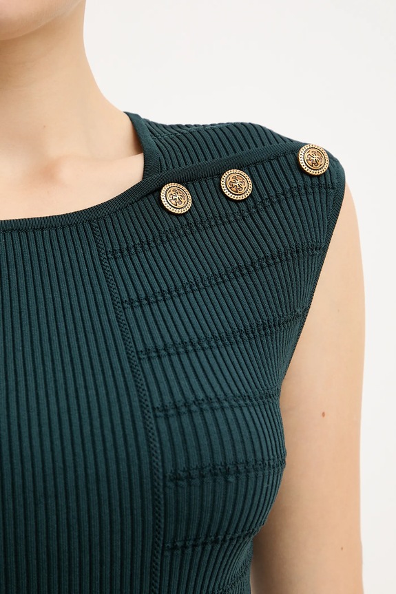 Top Guess EVANGELINE πράσινο W5YR12.Z0130