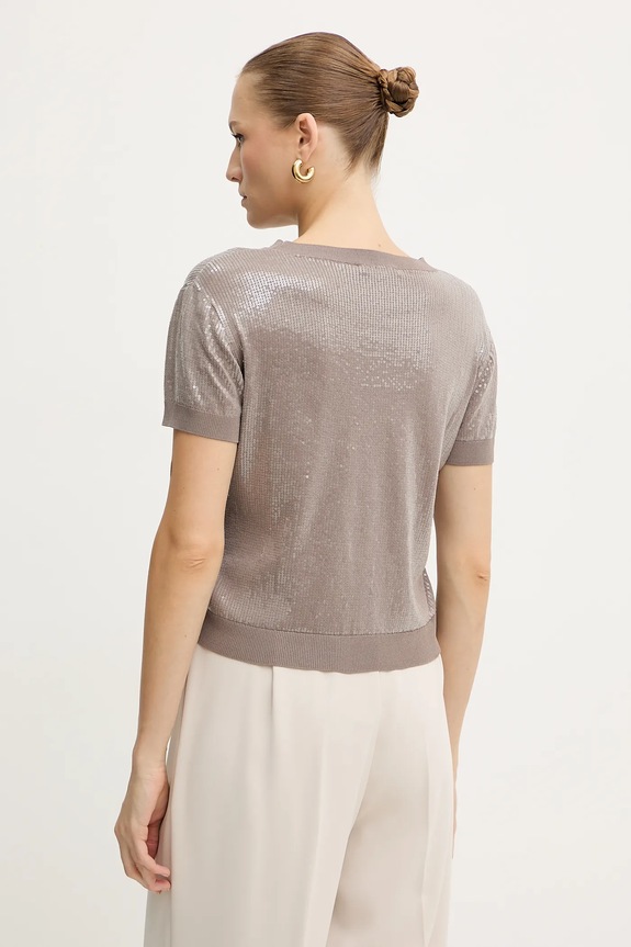 Odzież Guess t-shirt JUNIPER W5YR21.Z3E70 beżowy