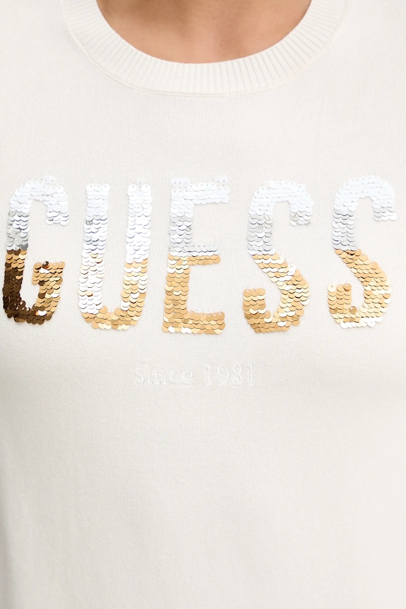 Guess t-shirt LAYLA W5YR25.Z2NQ2 bézs