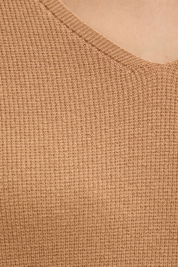 OUI sweter 93708 brązowy