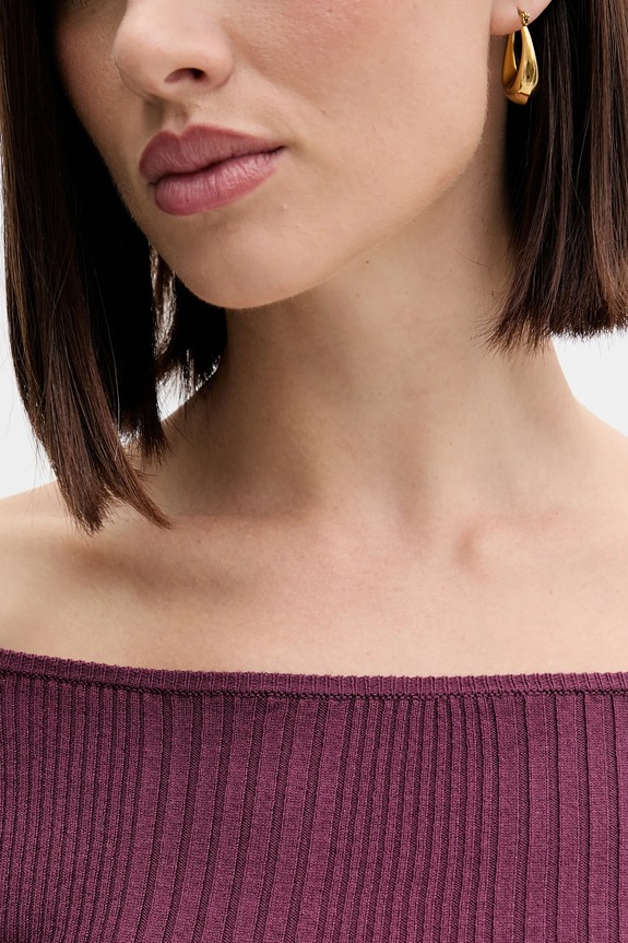 Πουλόβερ United Colors of Benetton 16UYD10E7 μωβ