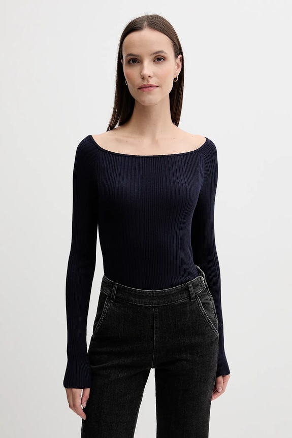 Πουλόβερ United Colors of Benetton άλλο σκούρο μπλε 16UYD10E7