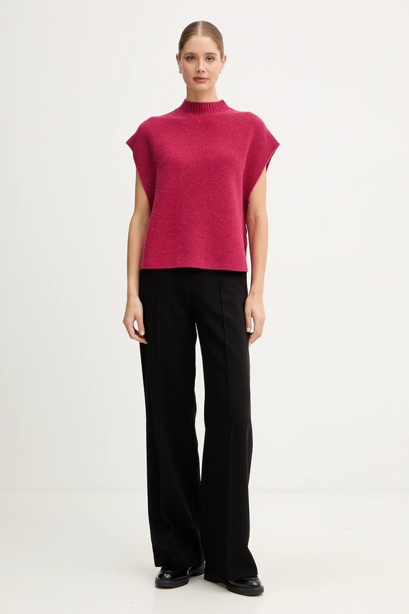 Жилет із додаванням вовни United Colors of Benetton 1244D10EF рожевий AW25