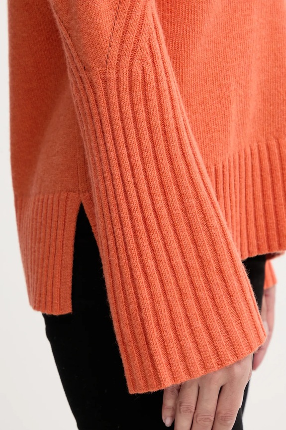 Свитер с добавлением шерсти United Colors of Benetton 1244D403A оранжевый