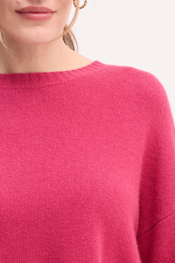 Светр із додаванням вовни United Colors of Benetton 126WD10E4 рожевий