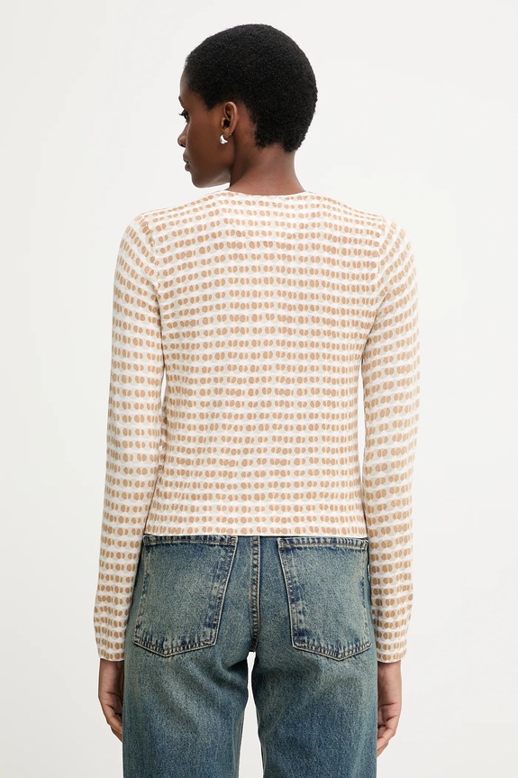 Îmbrăcăminte United Colors of Benetton cardigan 12F3D5028 bej