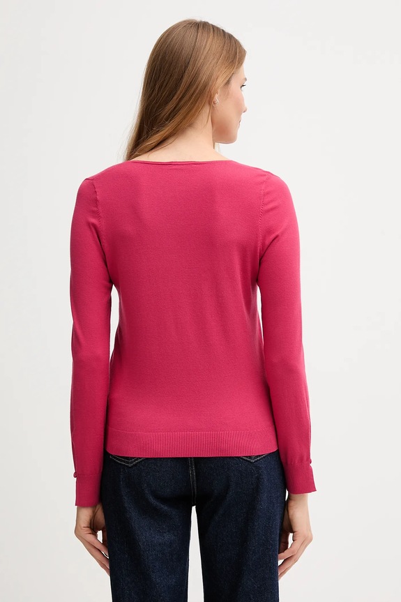 Ruházat United Colors of Benetton pulóver 1W2AD10E5 rózsaszín