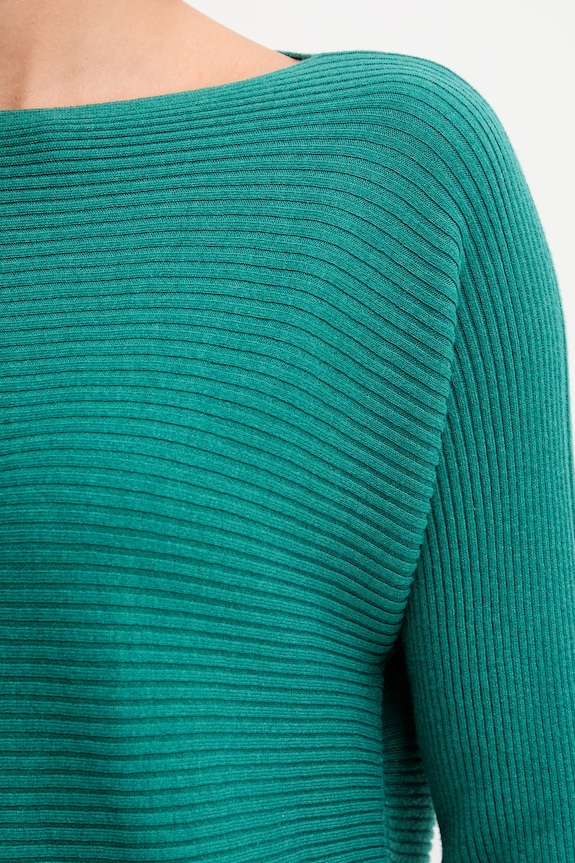 Πουλόβερ με προσθήκη μαλλιού United Colors of Benetton 1Y6SD10CH τιρκουάζ