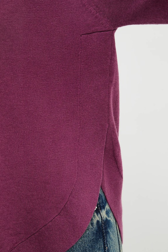 United Colors of Benetton pulover din amestec de lână 1Y6SD10EG violet