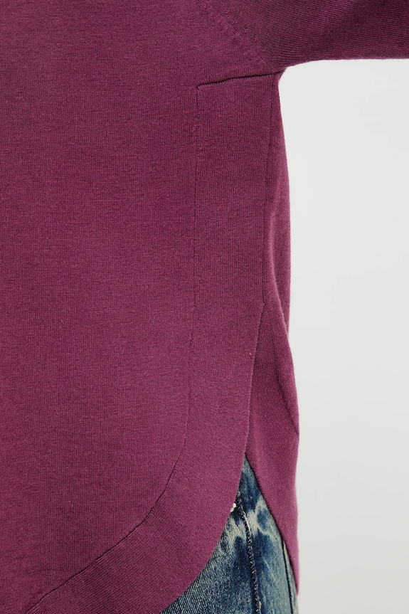 United Colors of Benetton pulover din amestec de lână 1Y6SD10EG violet