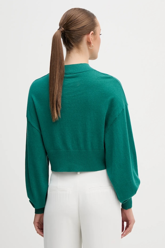Одяг Светр із додаванням вовни United Colors of Benetton 1Y6SD2041 бірюзовий