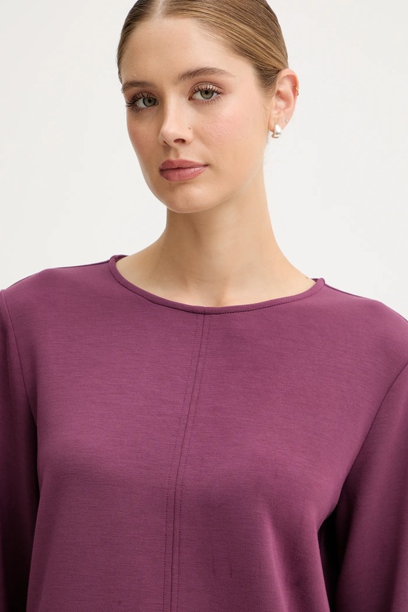 Mikina United Colors of Benetton fialová 3QAFD10AU