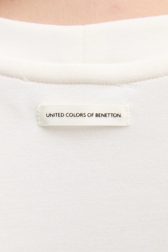 Μπλουζάκι United Colors of Benetton 3QAFD10AX μπεζ
