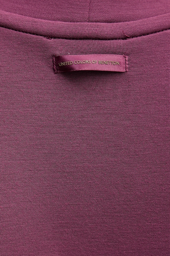 Tričko United Colors of Benetton 3QAFD10AX fialová
