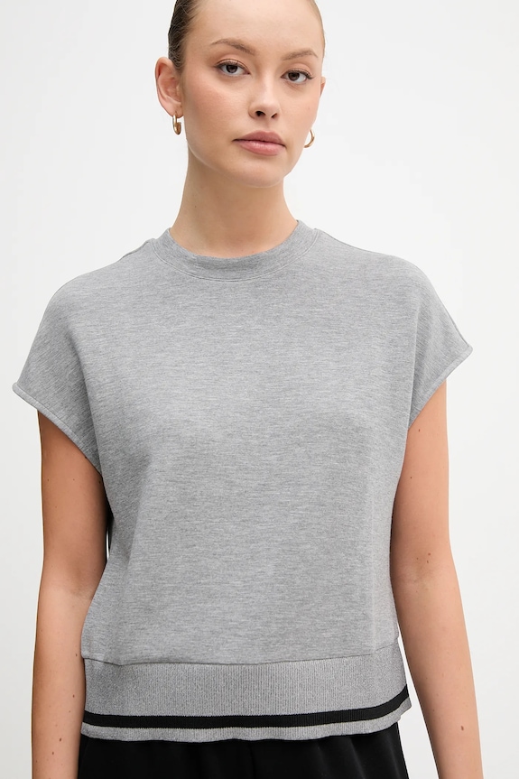 Футболка United Colors of Benetton сірий 3QAFD10AX