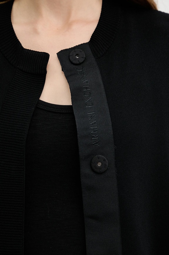 Armani Exchange kardigan XW000762.AF10352 czarny