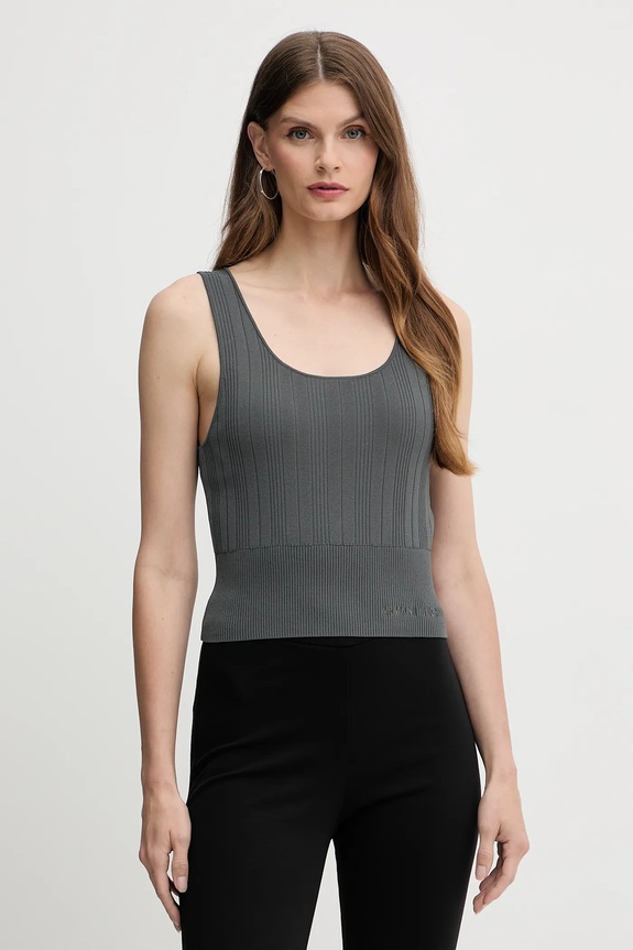 Armani Exchange top regular zielony XW001303.AF10352