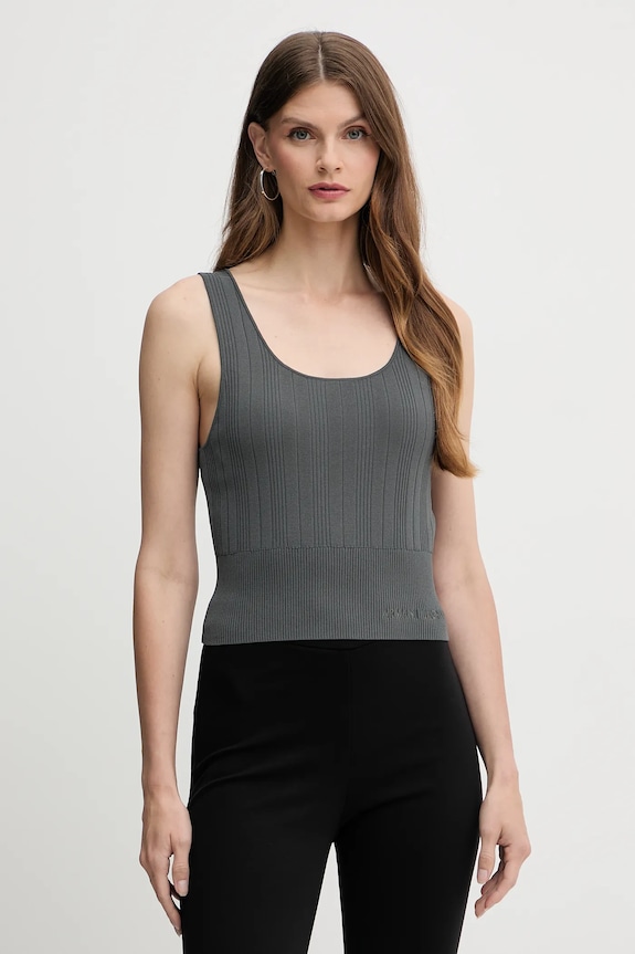 Armani Exchange top regular zielony XW001303.AF10352