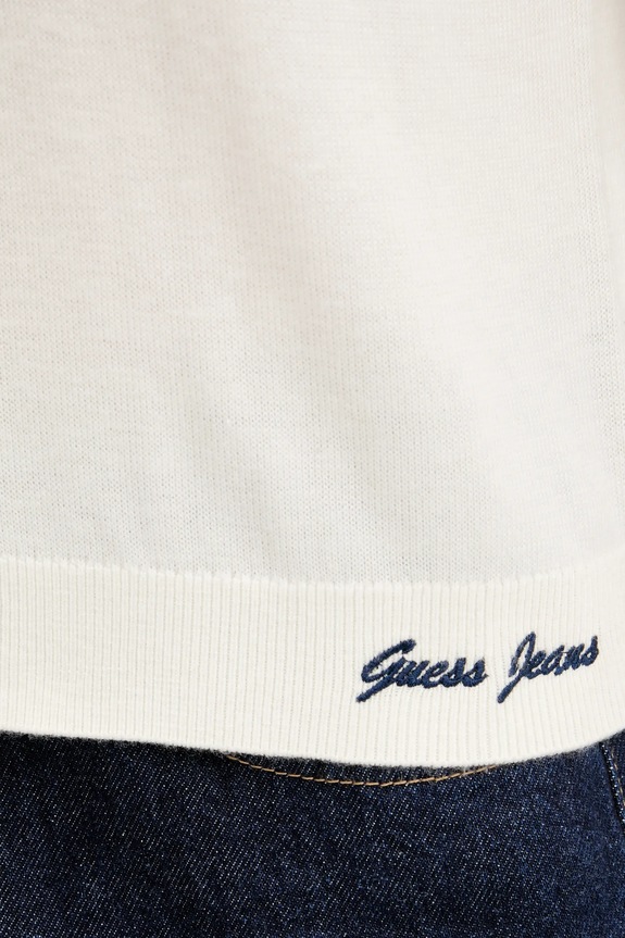 Guess Jeans cardigan din amestec de lână W5YR32.Z3HO2 bej