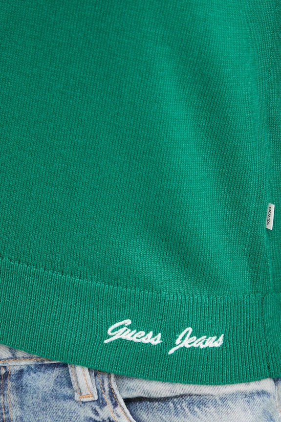 Guess Jeans cardigan din amestec de lână W5YR32.Z3HO2 verde