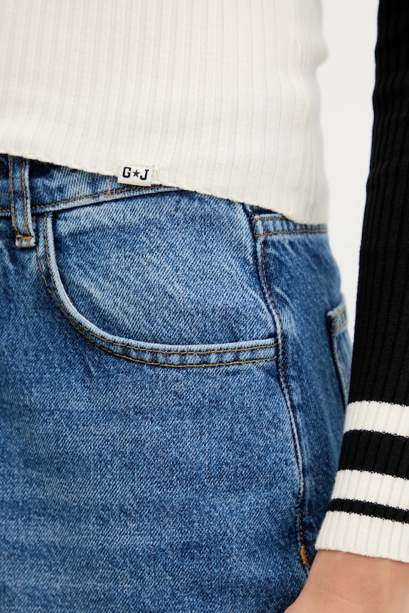 Guess Jeans sweter W5YR54.Z3P32 beżowy