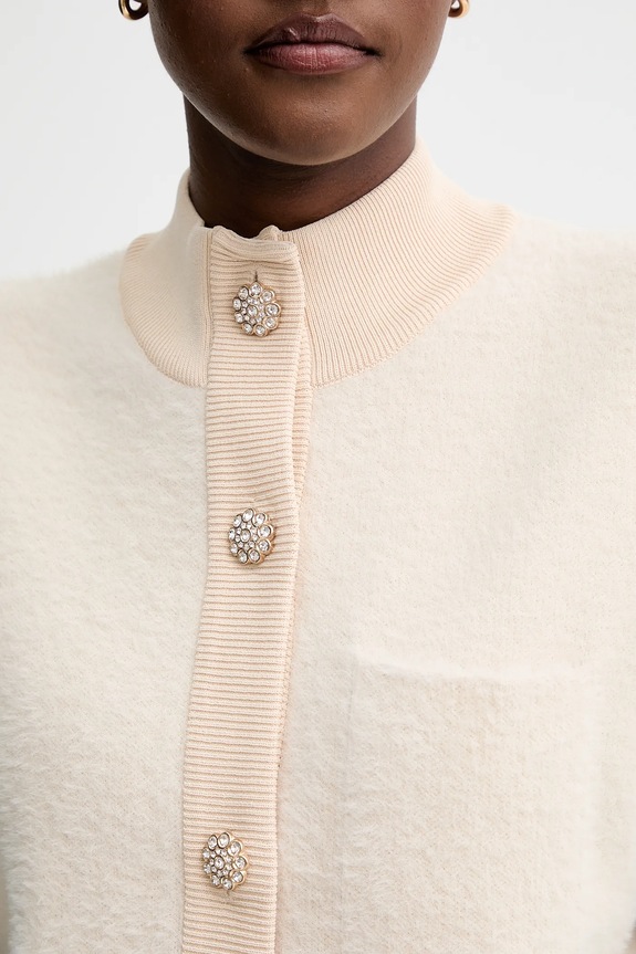 Blugirl Blumarine vestă RF5236.MA39R bej