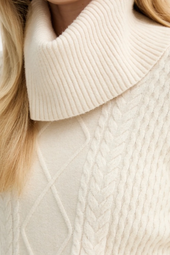 Pulover Fracomina FR25WT7035K50201 bež