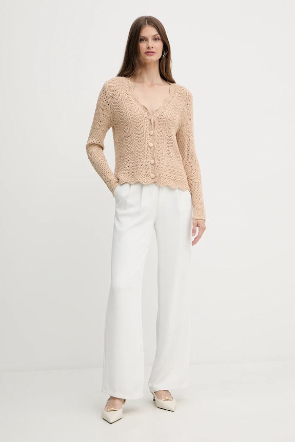Fracomina cardigan FS25WT8016K53801 bej AW25