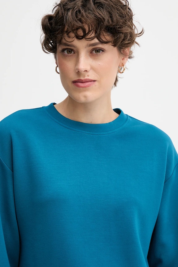 United Colors of Benetton bluză turcoaz 3Y2F3M07M