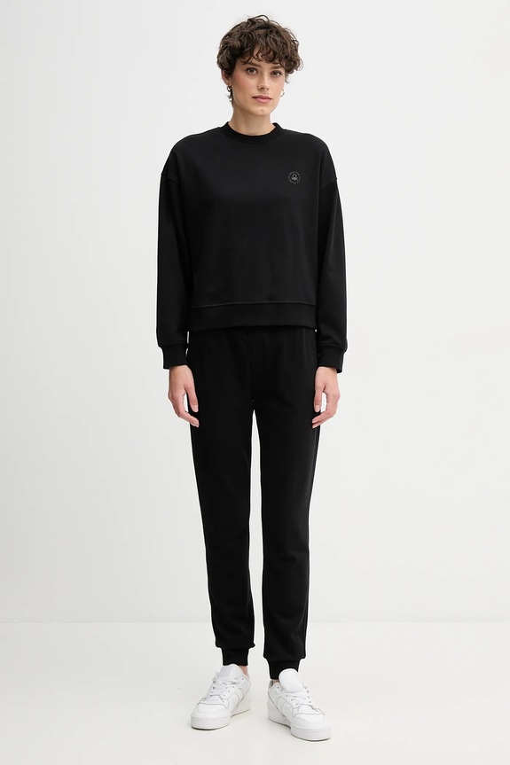 United Colors of Benetton bluză 3WNW3M07T negru AW25