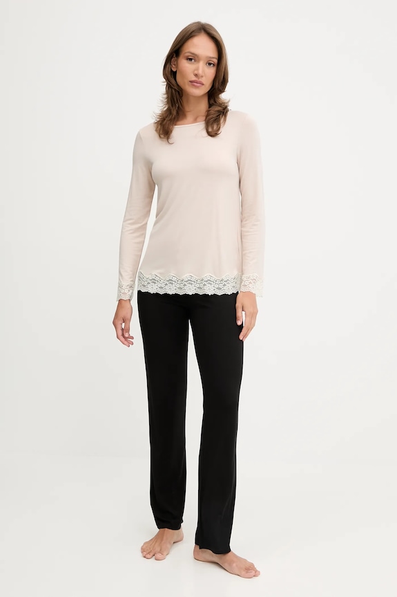 United Colors of Benetton top notte 3Z123M07X beige AW25