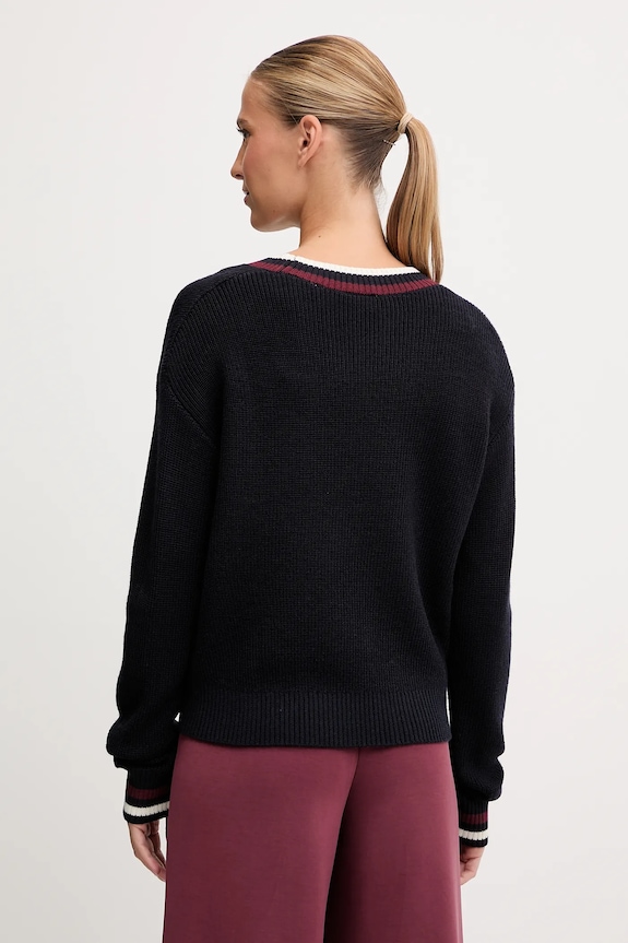 Odzież Guess sweter z dodatkiem wełny SABINA V5BR01.Z1152 granatowy