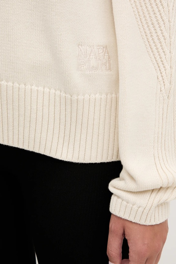 Napapijri sweter D-Sarca NP0A892CN1J1 beżowy