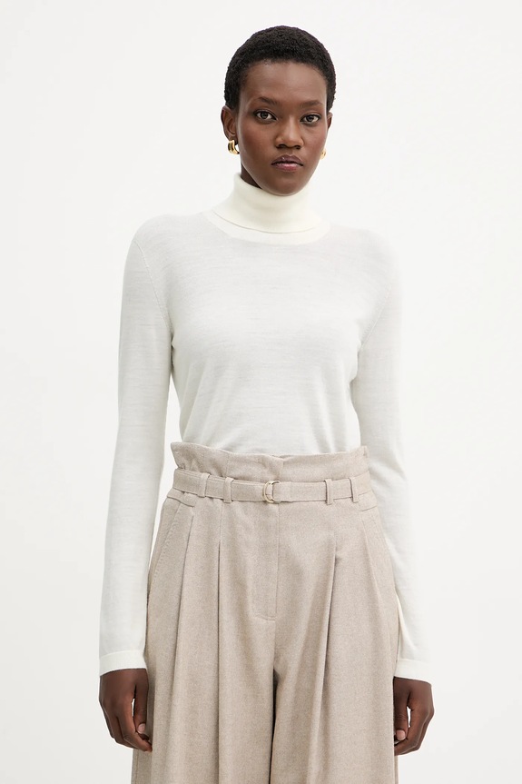MM by Max Mara pulover de lână ADRIA subtiri bej 2526366018600