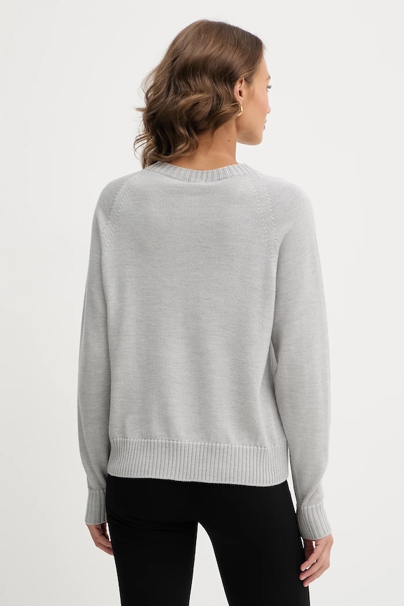 Oblečenie Vlnený sveter MM by Max Mara EBANO 2526366148600 sivá