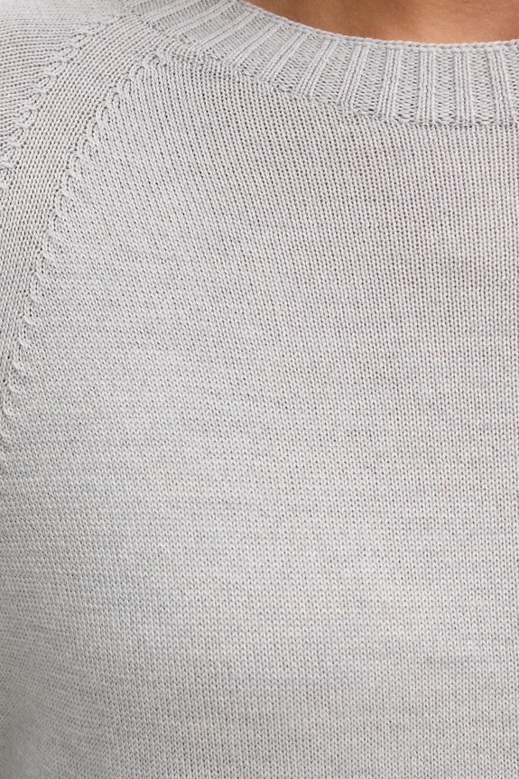 Vlnený sveter MM by Max Mara EBANO 2526366148600 sivá