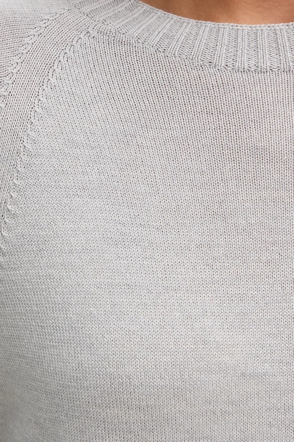 Vlnený sveter MM by Max Mara EBANO 2526366148600 sivá